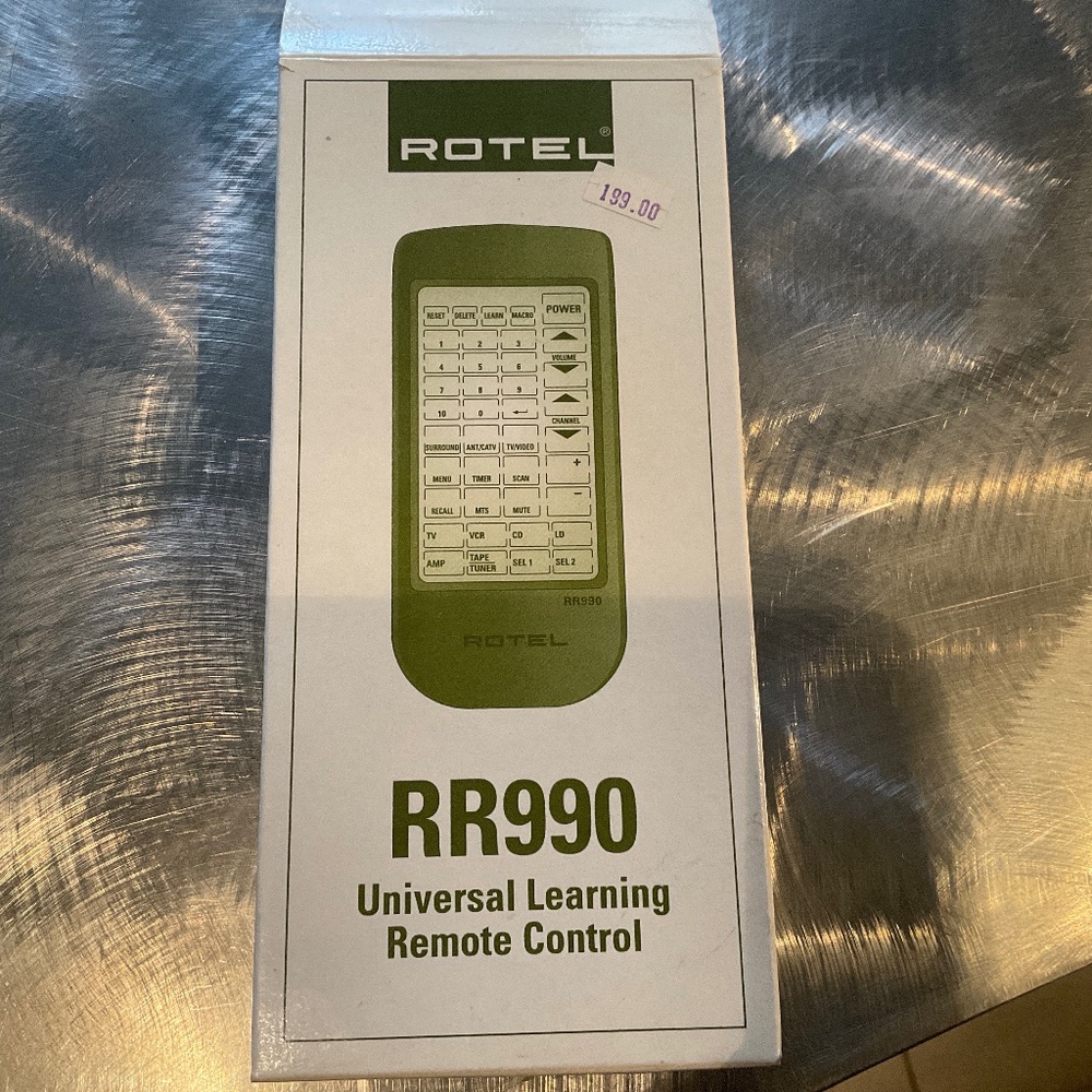 Rotel Universal Learning Remote Control